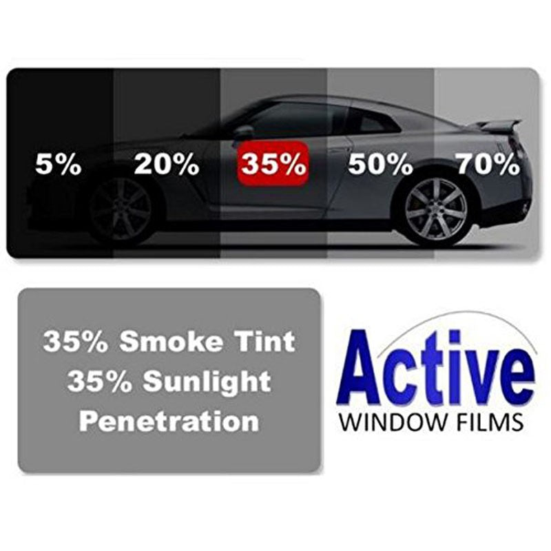 Dark Slate Gray 35% Light Black Window Tint Film