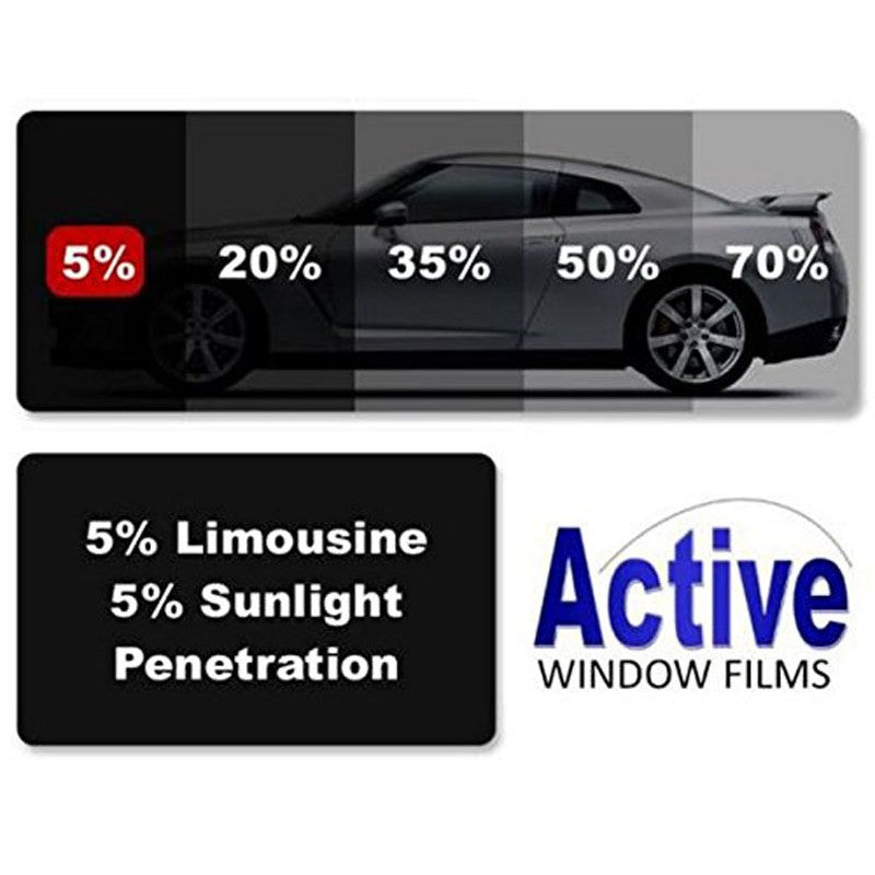 Light Gray 5% Limo Black Window Tint Film