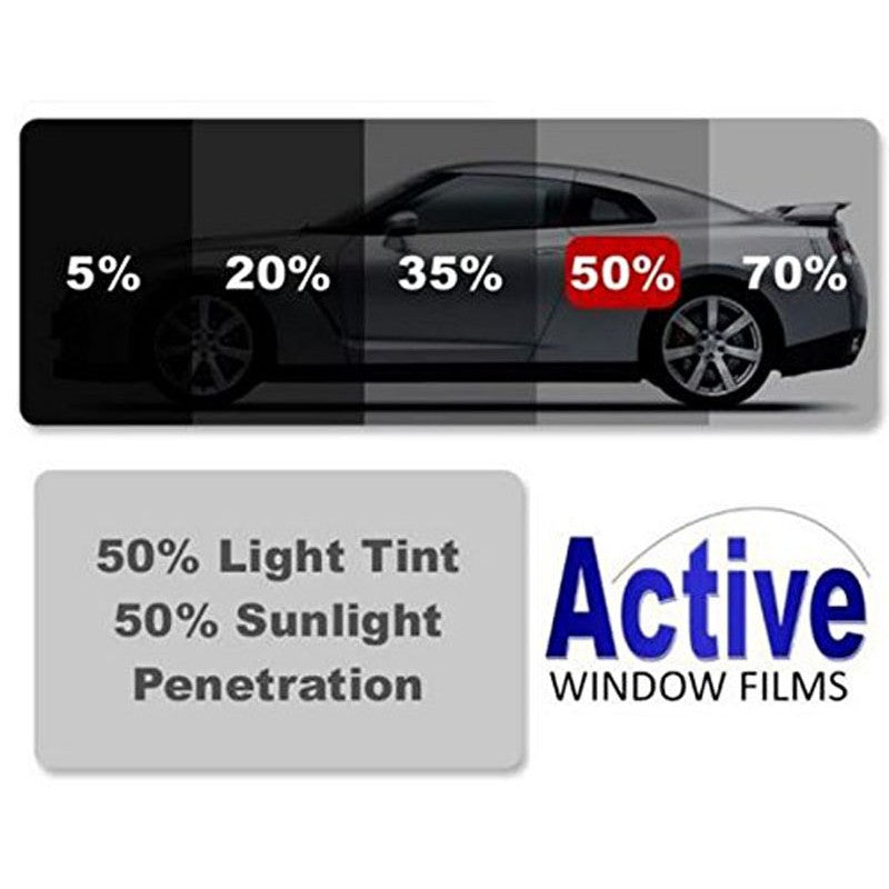 Light Gray 50% Light Black Window TInt Film