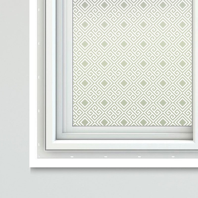 Light Gray Art Nouveau Theme Window Film Sheets Himari