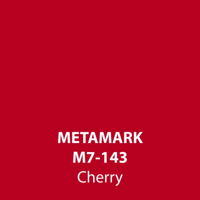 Firebrick Cherry Gloss Vinyl M7-143, Metamark 7 Series