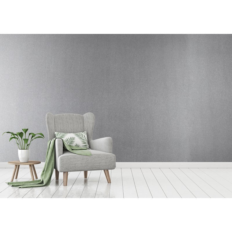 Dark Gray Cover Styl' - R2 Hammered Silver Self Adhesive Sticker