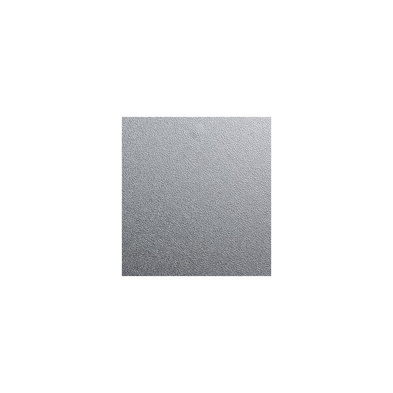 Dark Gray Cover Styl' - R2 Hammered Silver Self Adhesive Sticker