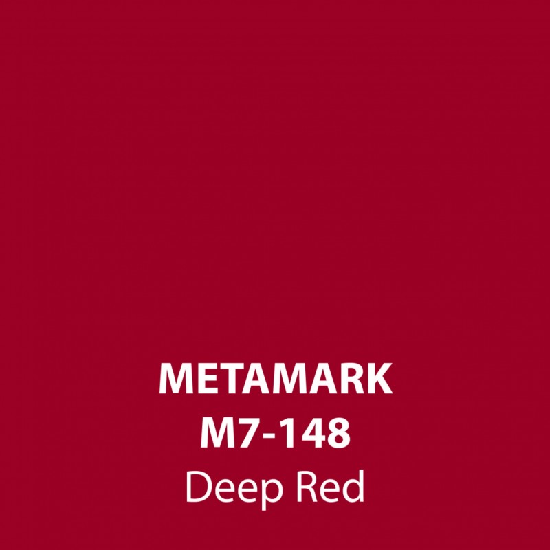 Firebrick Deep Red Gloss Vinyl M7-148, Metamark 7 Series