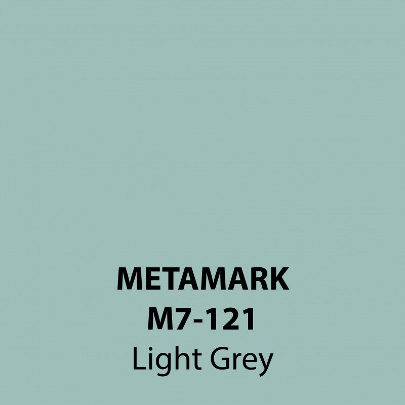 Dark Gray Light Grey Gloss Vinyl M7-121, Metamark 7 Series