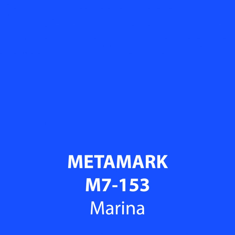 Royal Blue Marina Gloss Vinyl M7-153, Metamark 7 Series