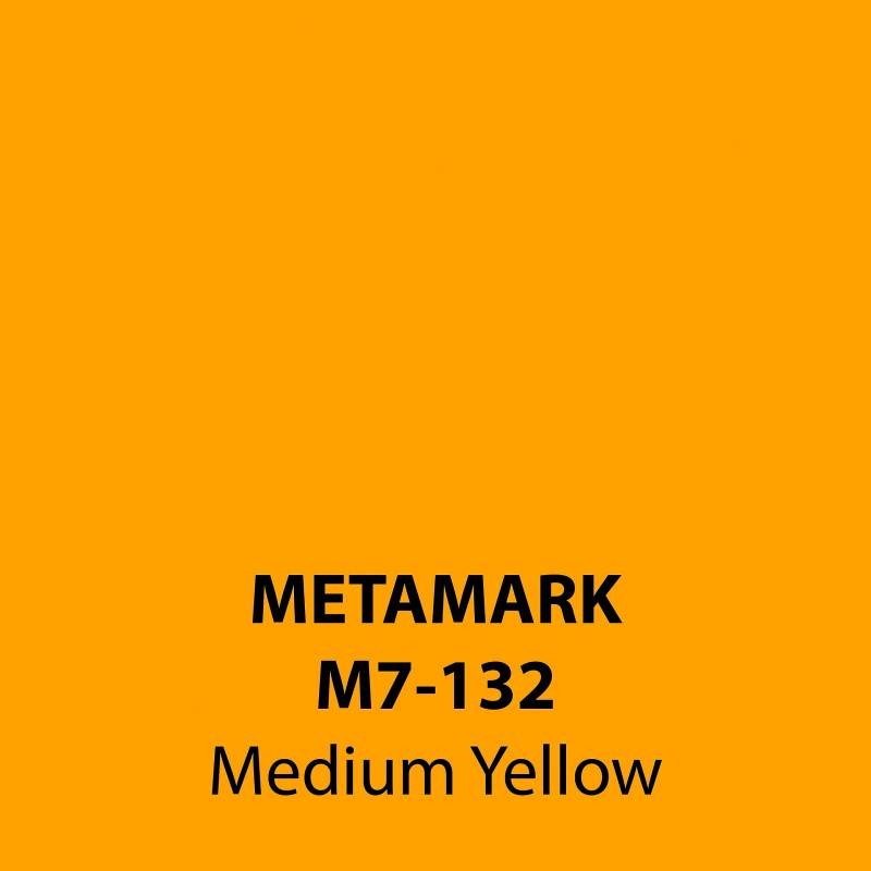 Orange Medium Yellow Vinyl M7-132, Metamark 7 Series