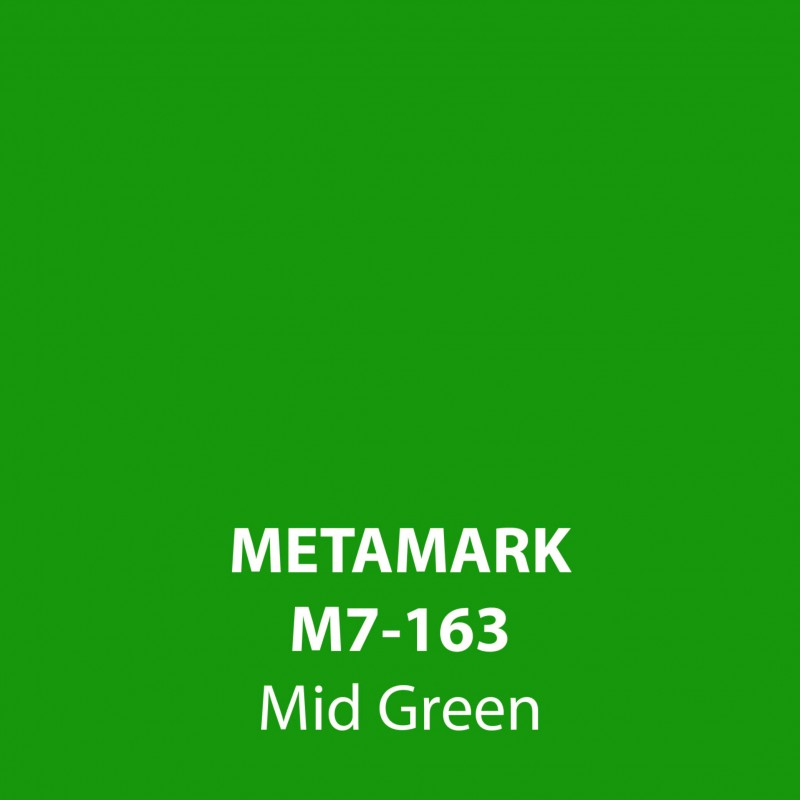 Forest Green Mid Green Gloss Vinyl M7-163, Metamark 7 Series