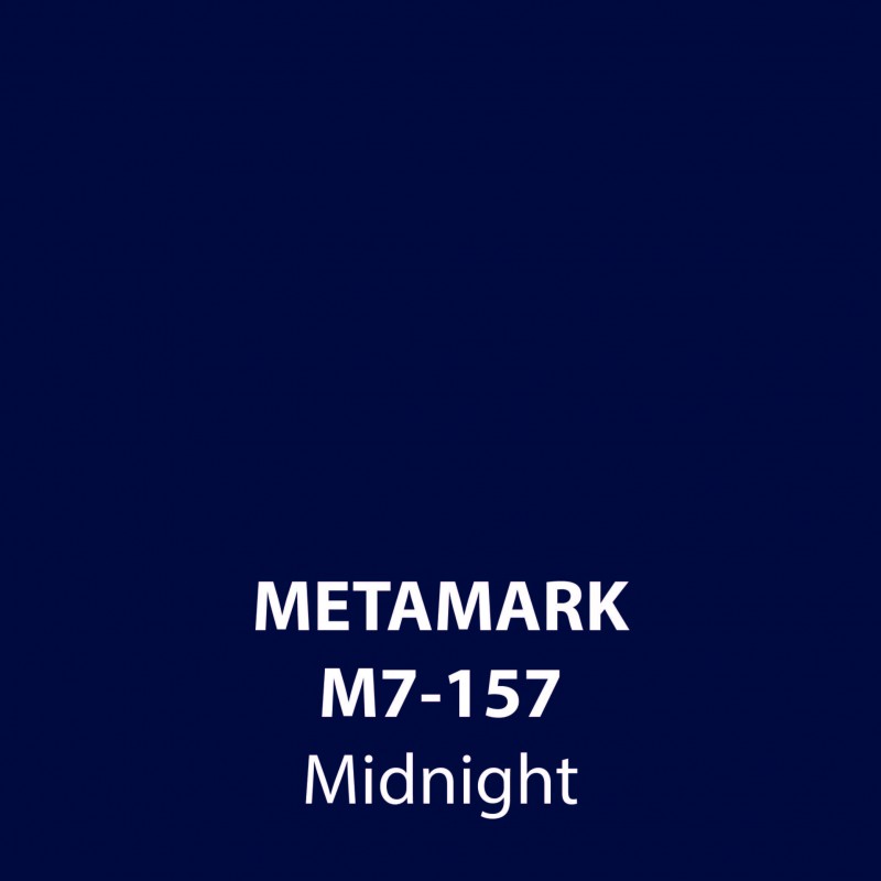 Midnight Blue Midnight Gloss Vinyl M7-157, Metamark 7 Series