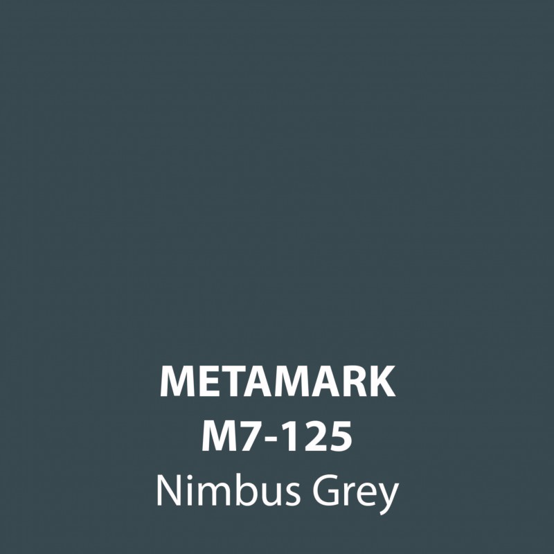 Dark Slate Gray Nimbus Grey Gloss Vinyl M7-125, Metamark 7 Series