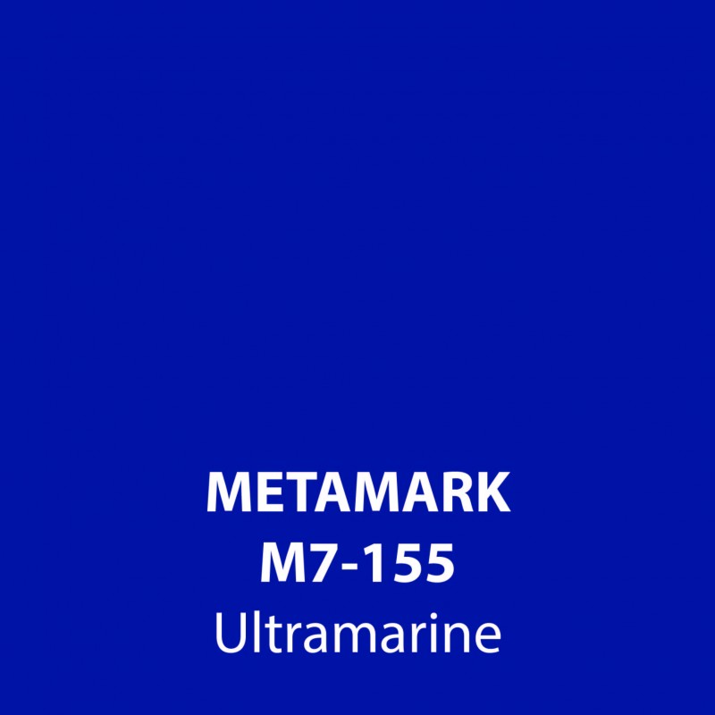 Dark Blue Ultramarine Gloss Vinyl M7-155, Metamark 7 Series